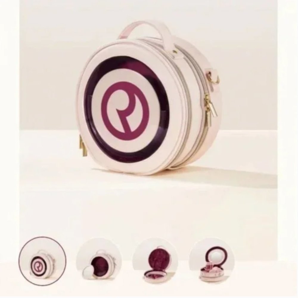 NWT Rare Beauty Selena Gomez Cross Body Makeup Bag with zipper and pockets - Picture 1 of 7